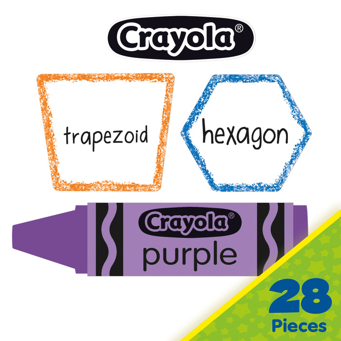 Eureka EU-847813 Crayola Colors & Shapes Bulletin Board Set
