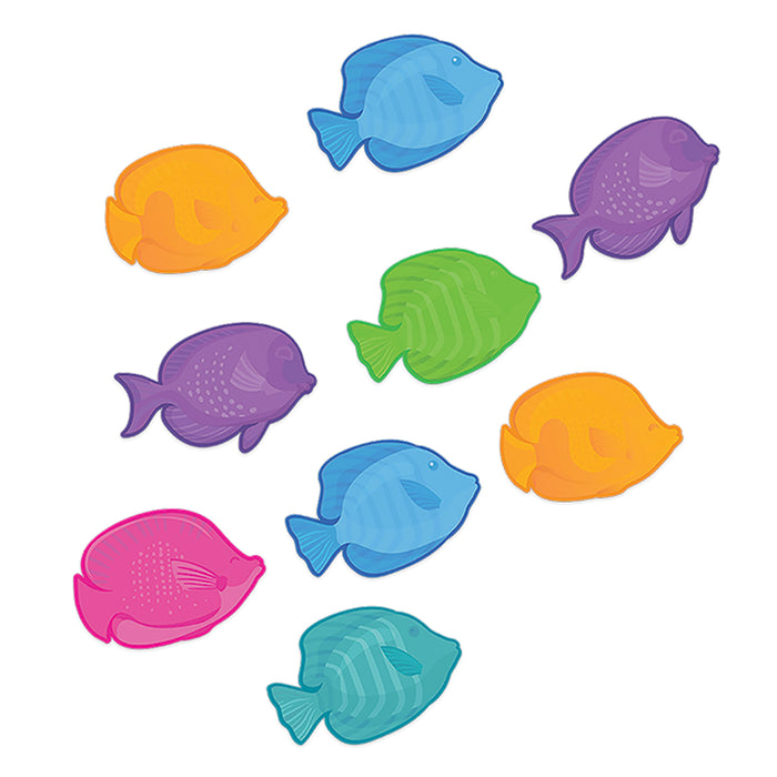 Eureka EU-847834 Seas the Day We Swim Together Mini Bulletin Board Set, 36 Pieces