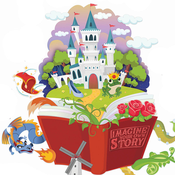 Eureka EU-847841 Once Upon A Dream Imagine Your Own Story Bulletin Board Set, 30 Pieces