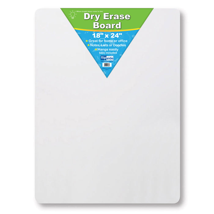Flipside Products FLP10085 Dry Erase Board, 18" x 24"