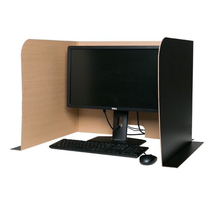 Flipside Products FLP61860 Computer Lab Privacy Screen, Large, 26" x 23" x 22", Pack of 12