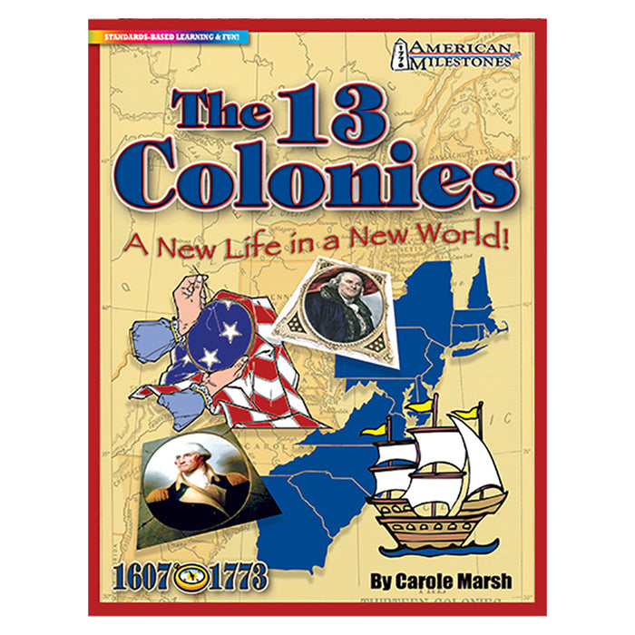 Gallopade GALAMP18CENK 18th Century US History 6 Book Series