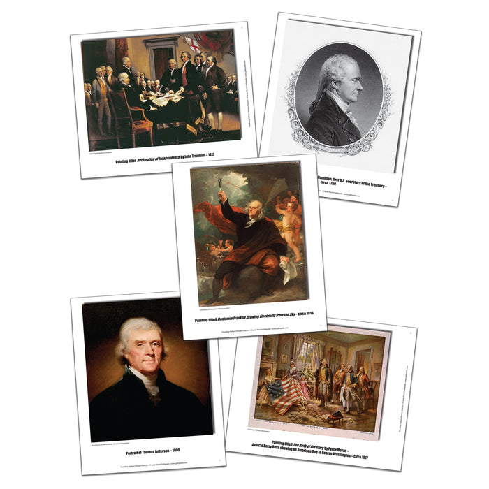 Gallopade GALPSPFOU Primary Sources, Founding Fathers