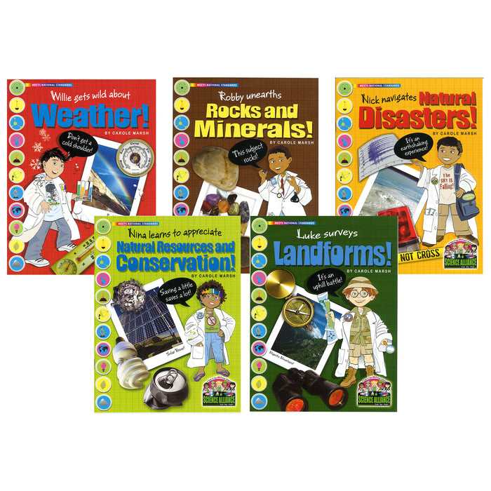 Gallopade GALSPSAPEARTHKS Science Alliance&trade; Earth Science, Set of 5