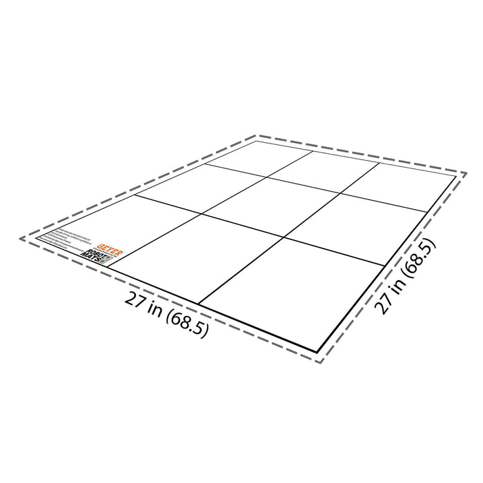 Geyer Instructional Products GYR199470 Botley Bot Grid Mat, 9" Squares, 27" x 27"