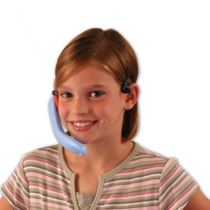 WhisperPhone HB-CP12S Acoustical Voice-Feedback Headset Solo, Grades K-4, Pack of 12