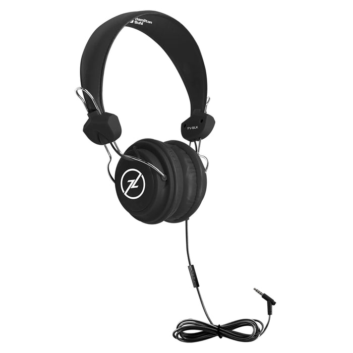 HamiltonBuhl HECFVBLK TRRS Headset with In-Line Microphone - Black