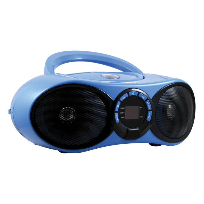 HamiltonBuhl HECHB100BT2 AudioMVP Boombox CD/FM Media Player with Bluetooth Receiver