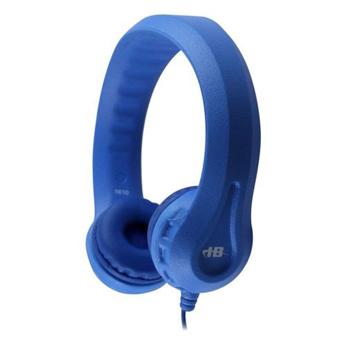 HamiltonBuhl HECKIDSBLU Flex-Phones, Foam Headphones, Blue