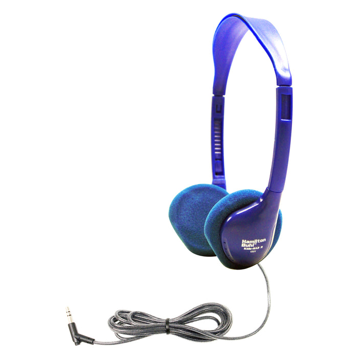 HamiltonBuhl HECKIDSHA2 Kids On-Ear Blue Stereo Headphone