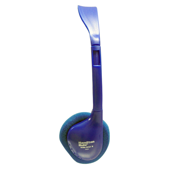 HamiltonBuhl HECKIDSHA2 Kids On-Ear Blue Stereo Headphone