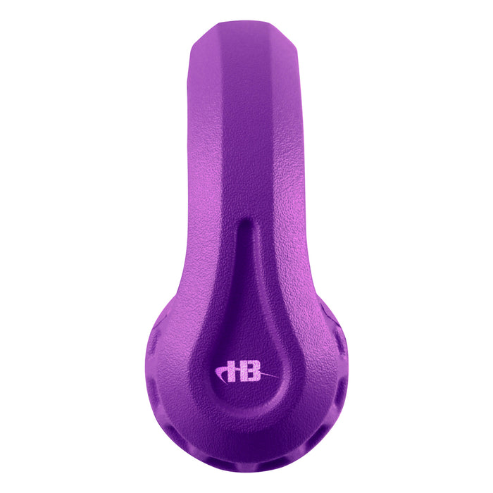 HamiltonBuhl HECKIDSPPL Flex-Phones Single Construction Foam Headphones - Purple