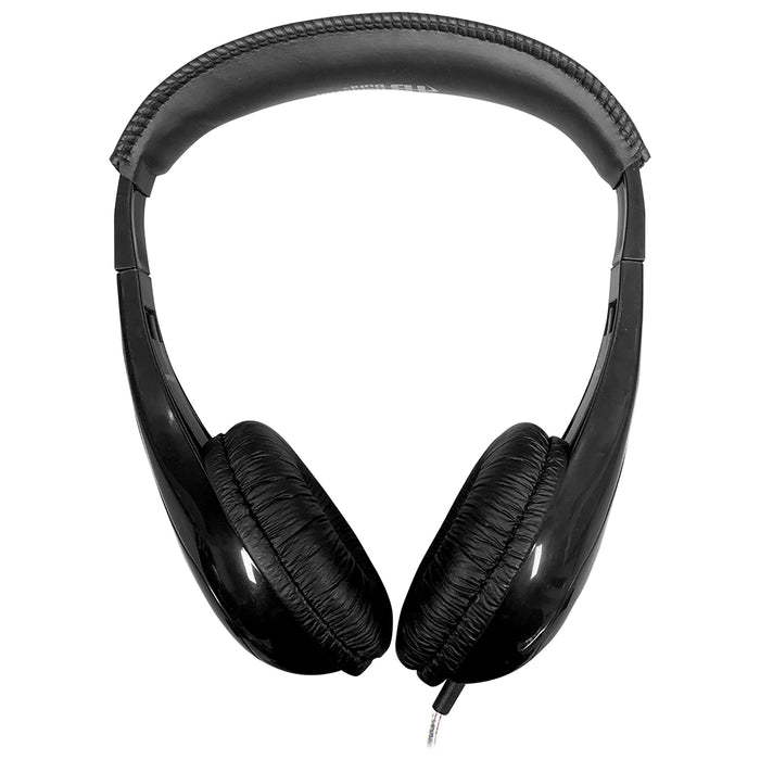 HamiltonBuhl HECM8BK1 Motiv8 TRS Classroom Headphone with In-line Volume Control