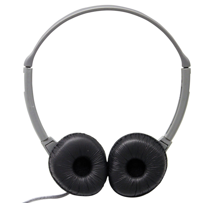 HamiltonBuhl HECMS2L SchoolMate&trade; Personal Stereo Headphone with Leatherette Cushions