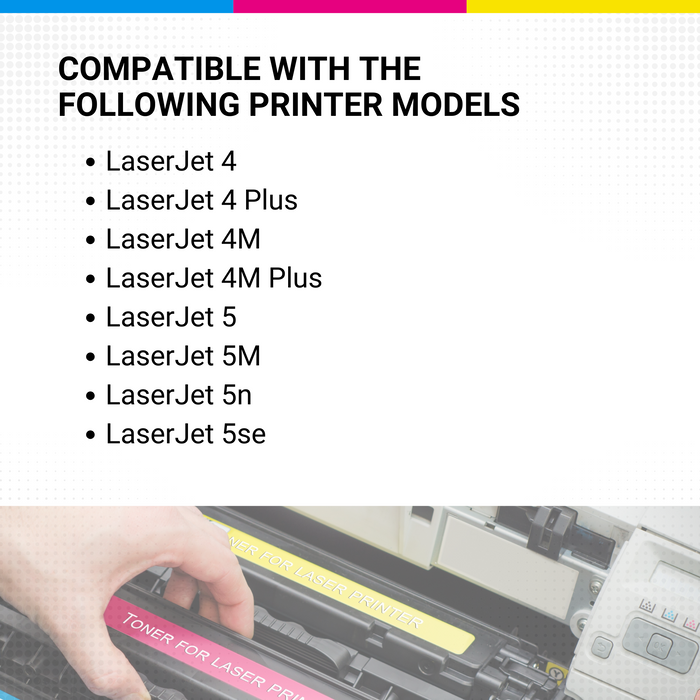HP Laserjet 4m/5m 92298A 98A Black Toner Hewlett-Packard