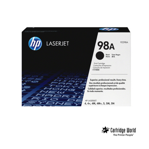 HP Laserjet 4m/5m 92298A 98A Black Toner Hewlett-Packard
