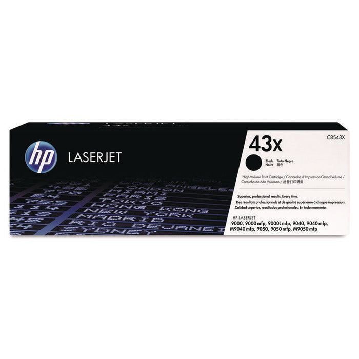 HP C8543X Laserjet 9000 43X High Yield Black Toner HEWLETT-PACKARD