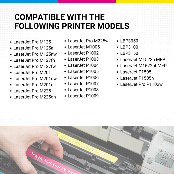 HP CB435A  HP 35A Black Toner HEWLETT-PACKARD