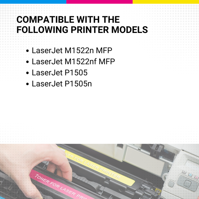 HP CB436A 36A Black Toner HEWLETT-PACKARD