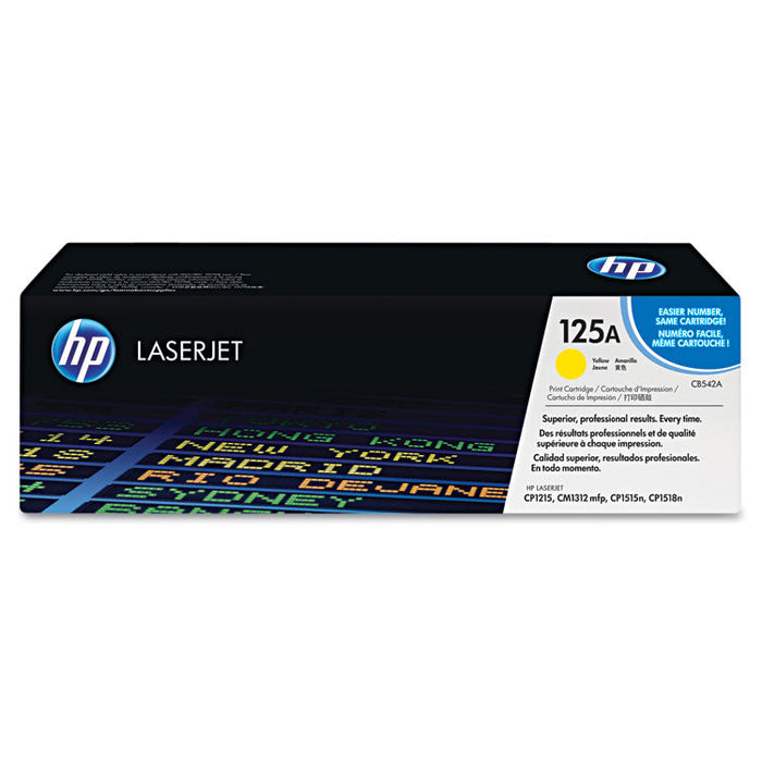 HP CB542A Color Laserjet CP1215125A Yellow Toner HEWLETT-PACKARD