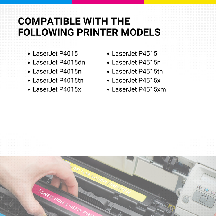 HP CC364X Laserjet P401564X High Yield Black Toner HEWLETT-PACKARD