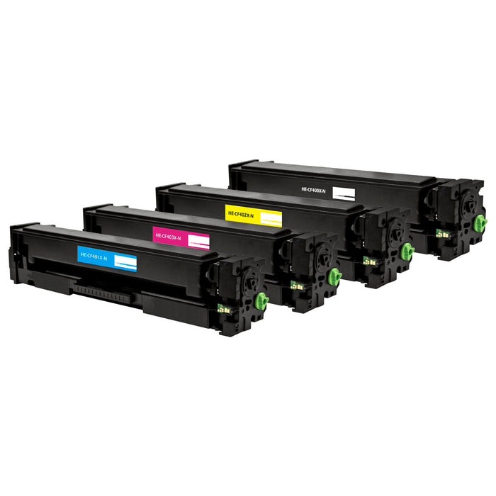 Compatible Multi Pack HP  (HP 201X)  Black, Cyan,Magenta,Yellow Toner Cartridge Set