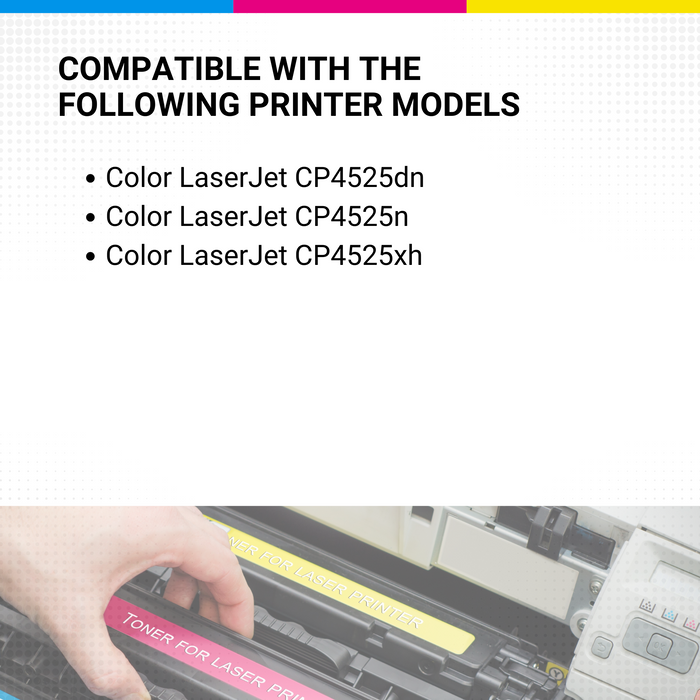 HP CE260X Color Laserjet CP4525649X High Yield Black Toner HEWLETT-PACKARD