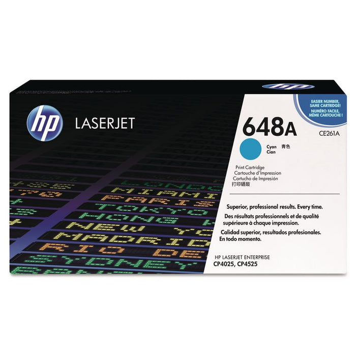 HP CE261A Color Laserjet CP4525648A Cyan Toner HEWLETT-PACKARD