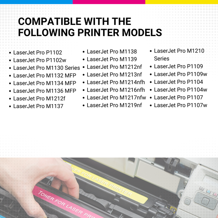 HP CE285A 85A Black Toner HEWLETT-PACKARD