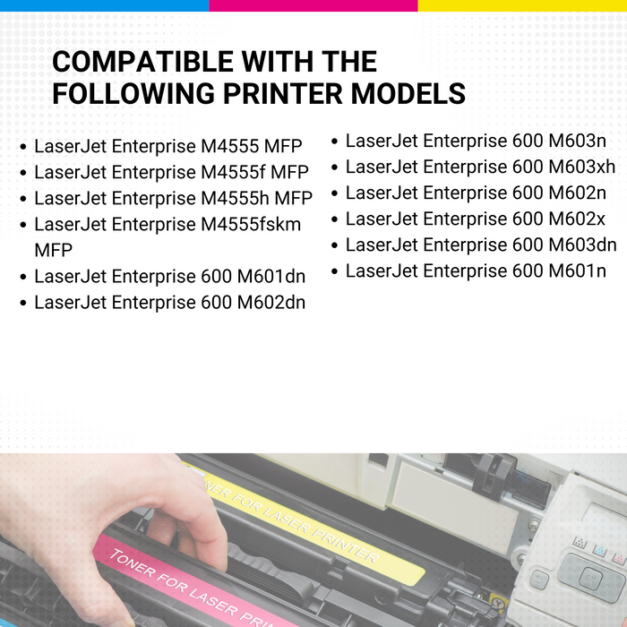 HP CE390A 90A Black Toner HEWLETT-PACKARD