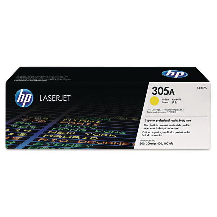 HP CE412A 305A Yellow Toner HEWLETT-PACKARD