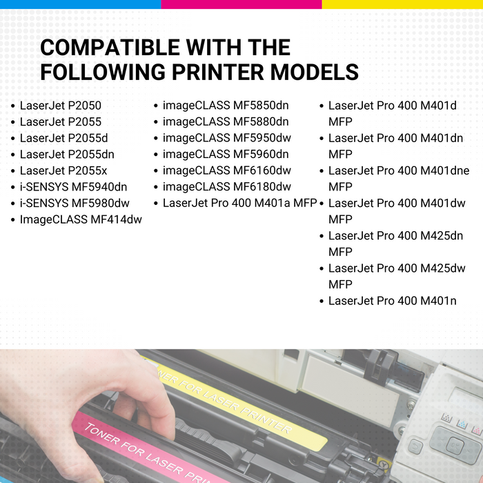 HP CE505X 05X High Yield Black Toner HEWLETT-PACKARD