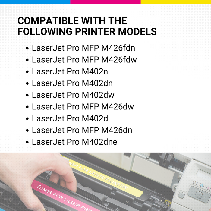 HP CF226X 26X High Yield Black Toner HEWLETT-PACKARD