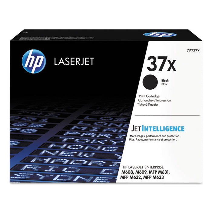 HP CF237X Laserjet M609dn37x High Yield Black Toner HEWLETT-PACKARD