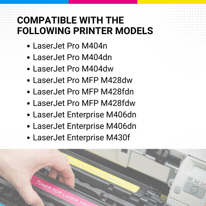 HP CF258X 58X High Yield Black Toner HEWLETT-PACKARD