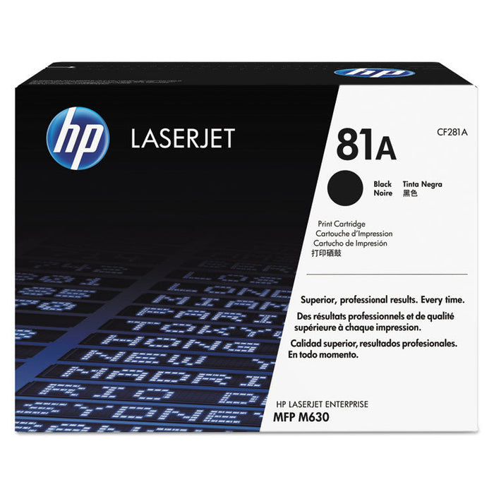 HP CF281A 81A Black Toner HEWLETT-PACKARD