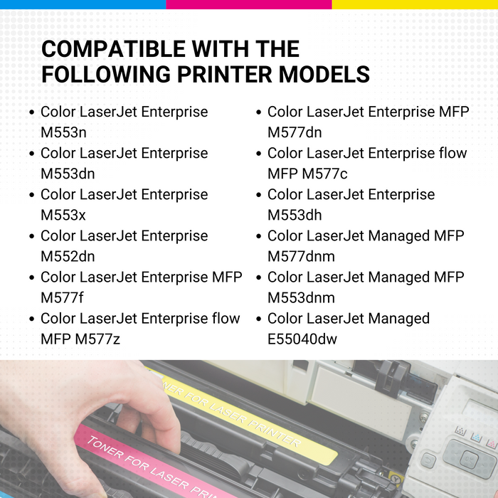 HP CF360A 508X High Yield Black Toner HEWLETT-PACKARD