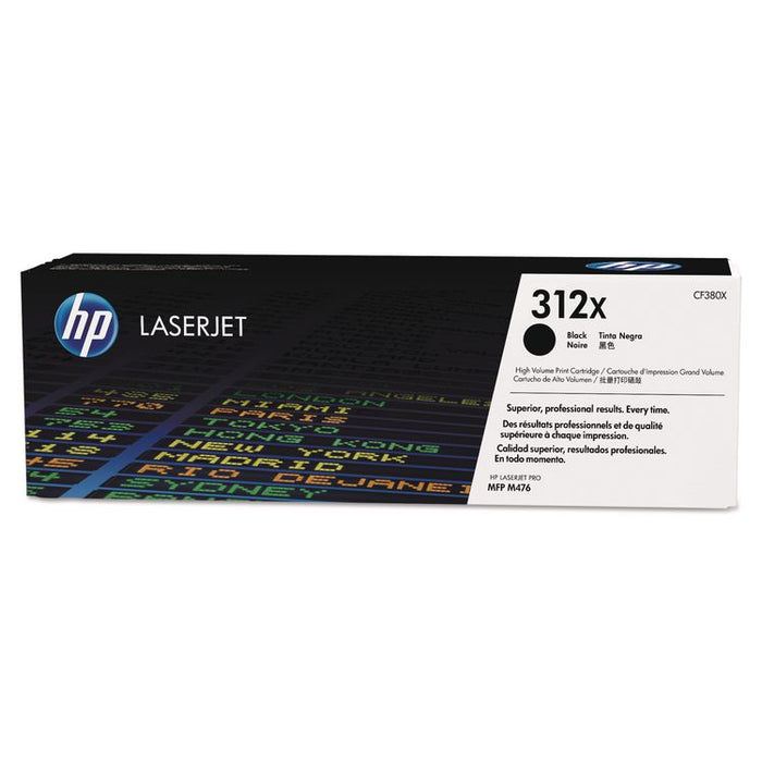 HP CF380X Color Laserjet M476dn312x High Yield Black Toner HEWLETT-PACKARD