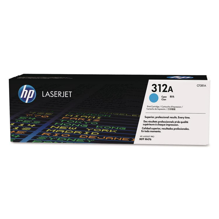 HP CF381A Color Laserjet M476dn 312a Cyan Toner HEWLETT-PACKARD