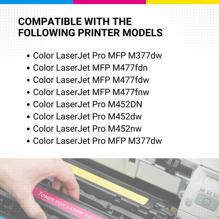 HP Original CF410A 410A Black Toner HEWLETT-PACKARD