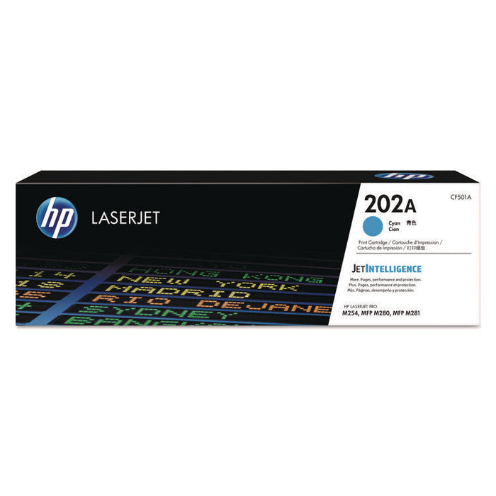 HP CF501A 202A Cyan Toner HEWLETT-PACKARD