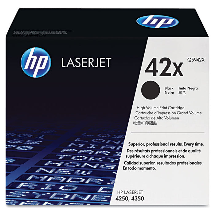 HP Q5942X 42X High Yield Black Toner HEWLETT-PACKARD