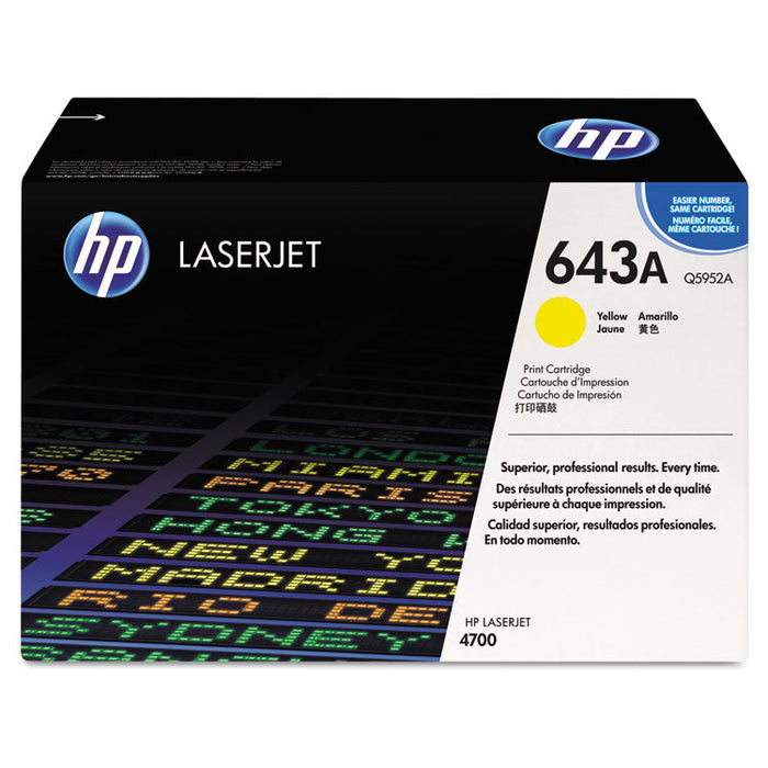 HP Q5952A 643A Yellow Toner HEWLETT-PACKARD