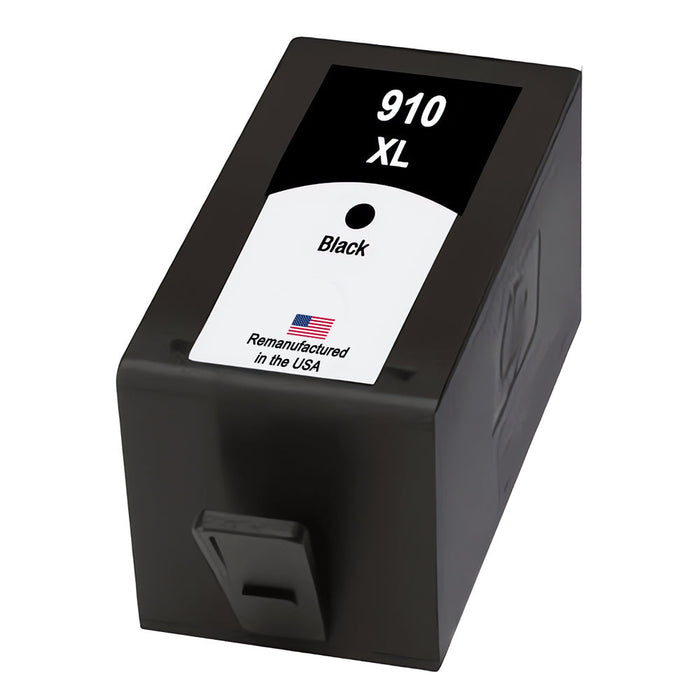 U.S. Remanufactured for HP 910XL (3YL65AN) Black High Yield Ink Cartridge New Chip