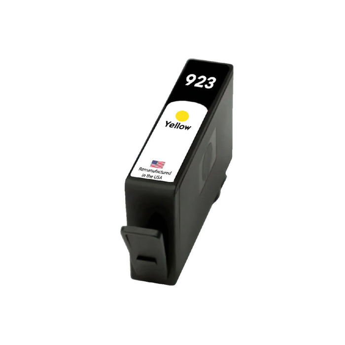 U.S. Remanufactured for HP 923 (4K0T2LN) Standard Yield Yellow Ink Cartridge