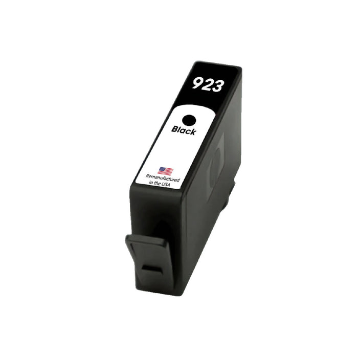 U.S. Remanufactured for HP 923 (4K0T3LN) Standard Yield Black Ink Cartridge