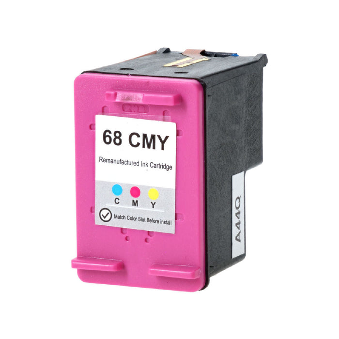 HP 68 (7FP20TN0) Tri-Color Remanufactured  Ink Cartridge
