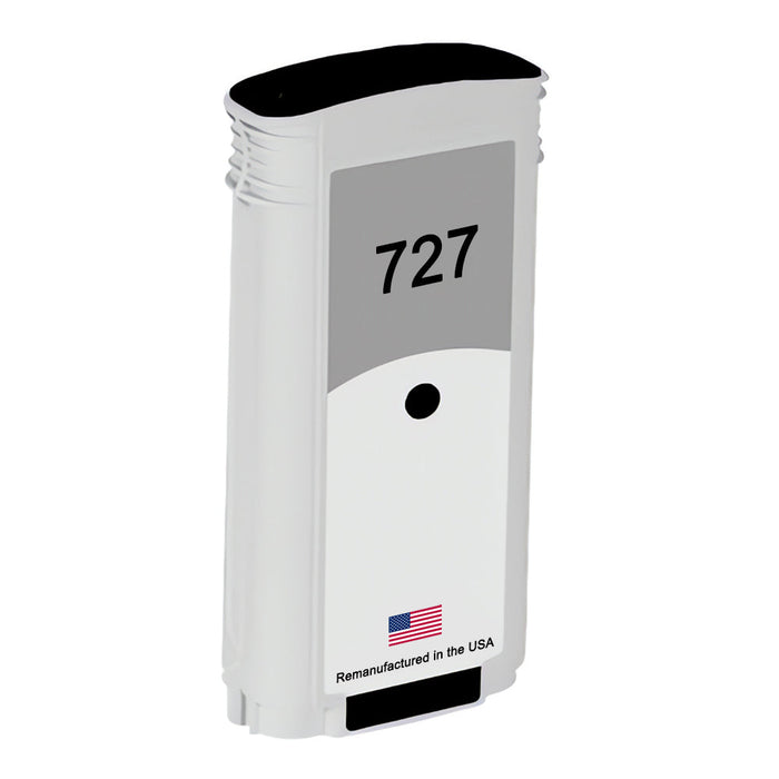 U.S. Remanufactured for HP 727 130ml (B3P23A) Photo Black Ink Cartridge