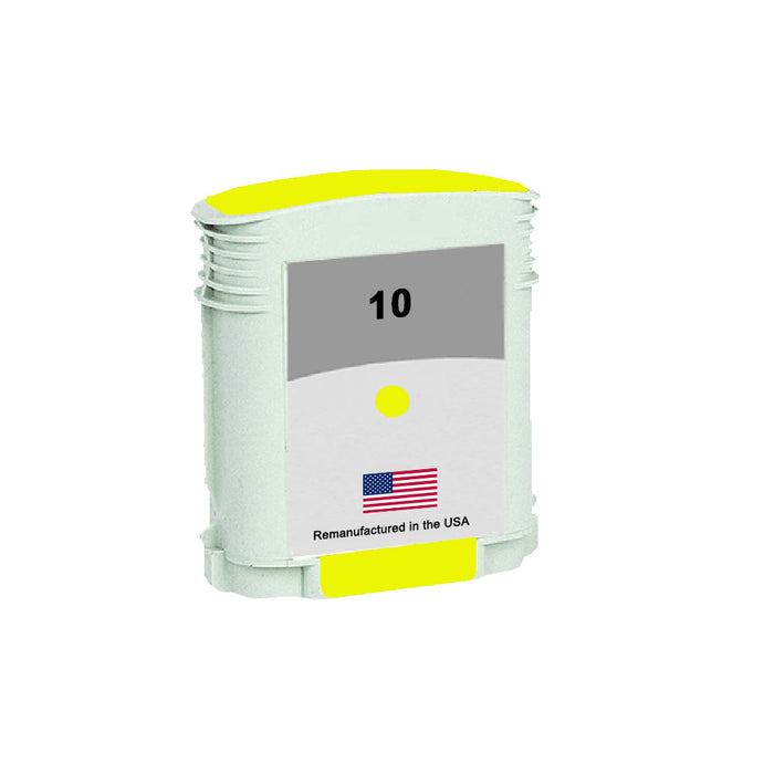 U.S. Remanufactured for HP 10 (C4842A) Yellow Ink Cartridge