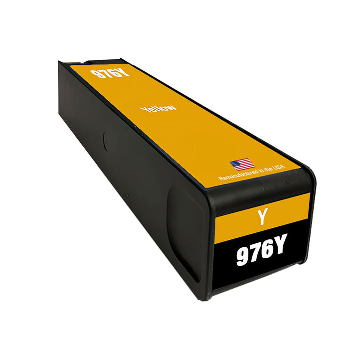 U.S. Remanufactured for HP 976Y (L0R07A) Yellow Ink Cartridge